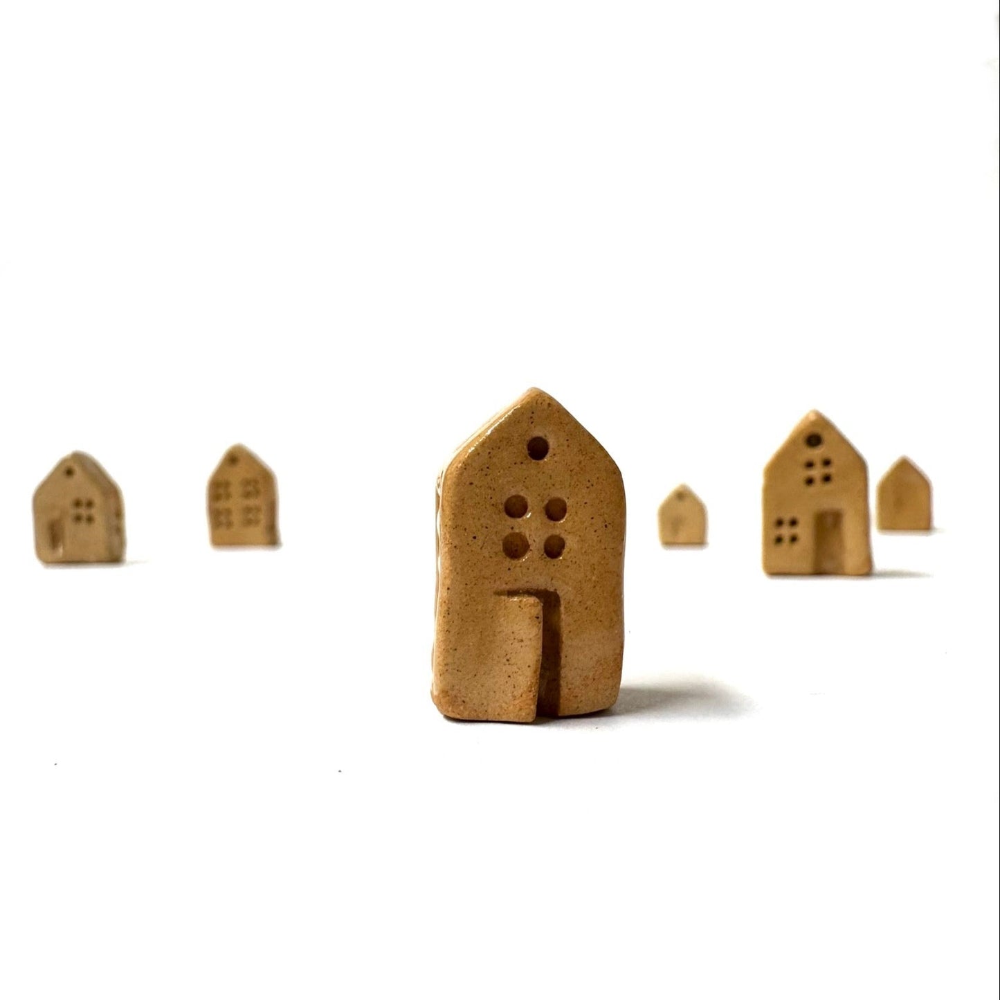 Handmade Fired Ceramic House
